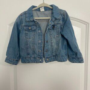 Toddler Jean Denim Jacket H&M Size 2T